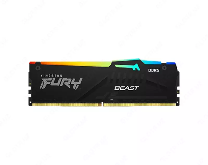 Kingstone DDR5 FURY Beast RGB 32GB (2x16GB) 6000Mhz RAM (KF560C36BBE2AK2-32)