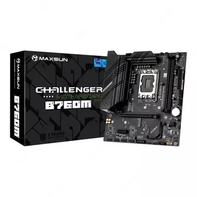 Материнская плата MB Maxsun Challenger B760M-N D5 V2 DDR5