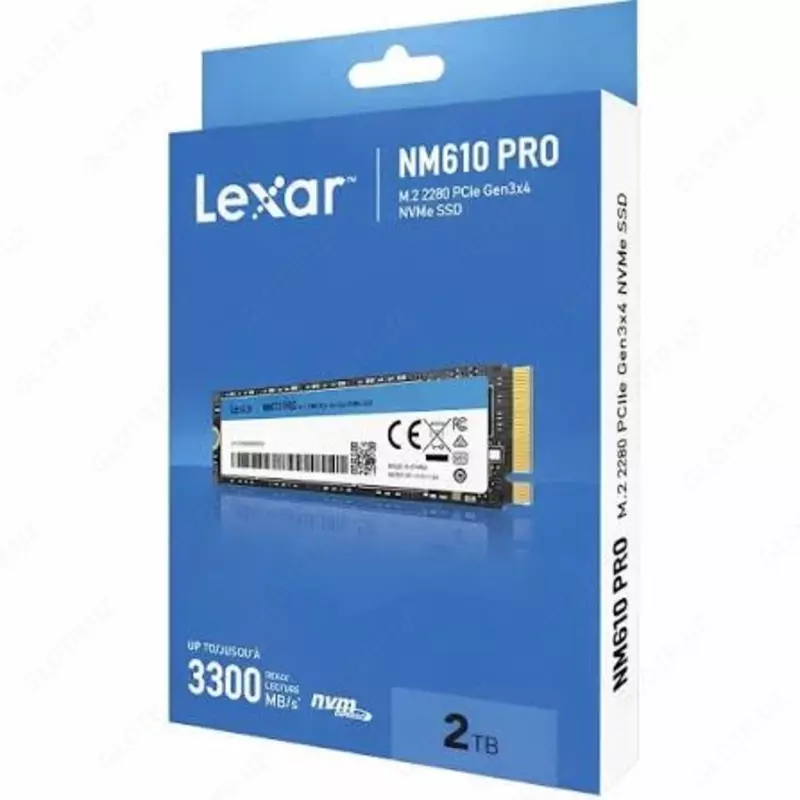 Твердотельный накопитель SSD M.2 Lexar 2TB NVMe LNM610