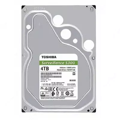 Жесткий диск HDD 4TB Toshiba Surveillance S300