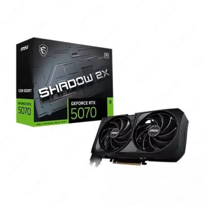 Видеокарта MSI GeForce RTX 5070 SHADOW 2X OC 12GB