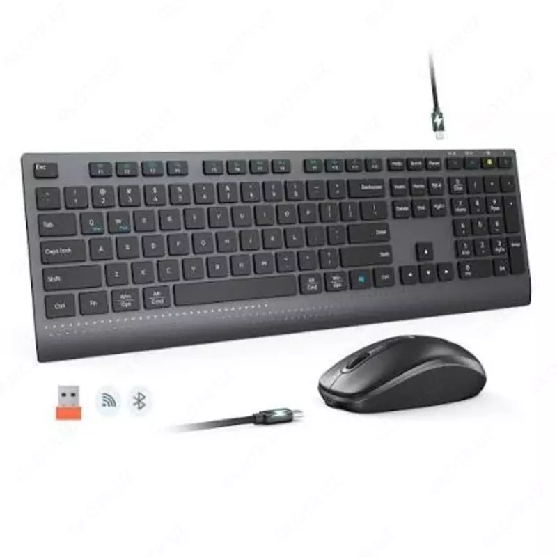 Klaviatura va sichqoncha Meetion C2000 Black