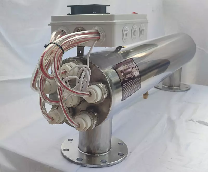   Бактерицидные ультрафиолетовые лампы (обеззараживание воды) — 35 м³/час