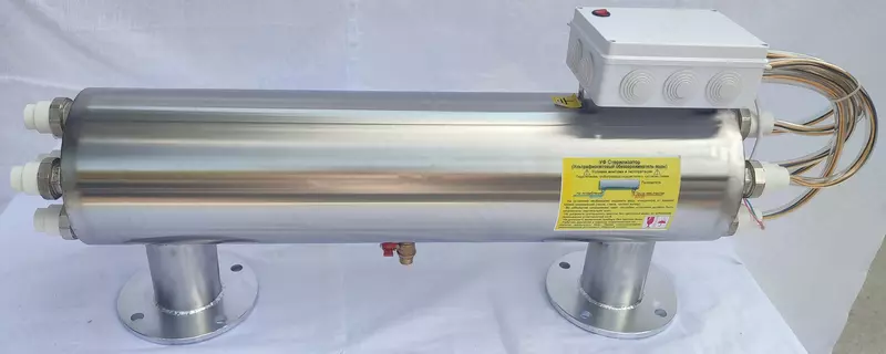 Бактерицидные ультрафиолетовые лампы (обеззараживание воды) — 40 м³/час