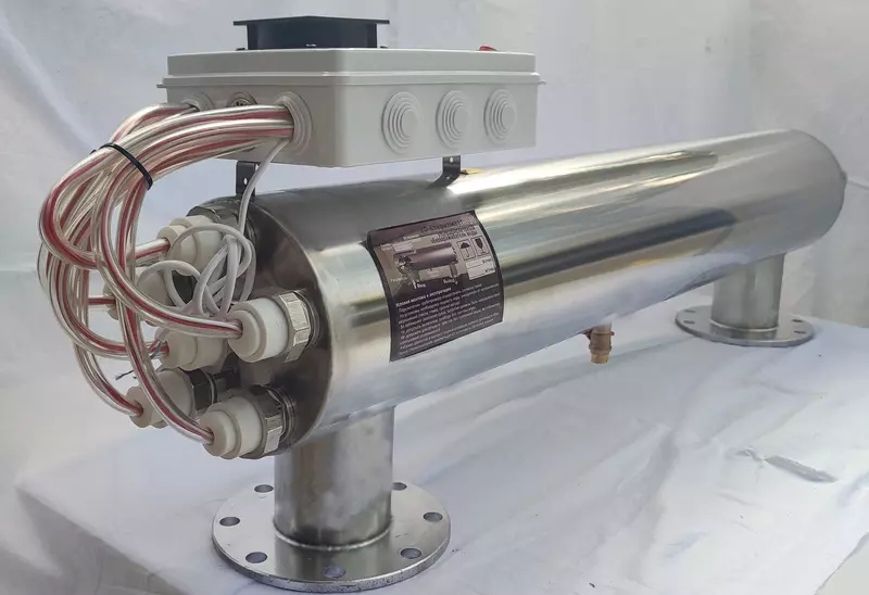   Бактерицидные ультрафиолетовые лампы (обеззараживание воды) — 40 м³/час