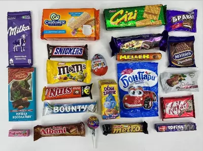 Подарочный сладкий комплект "PLATINUM 24"