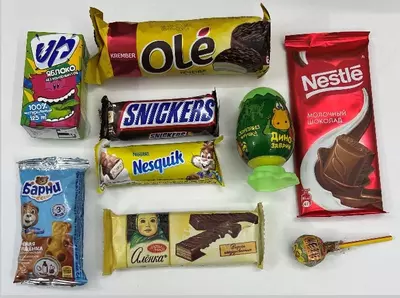 Подарочный сладкий комплект "SILVER 4"