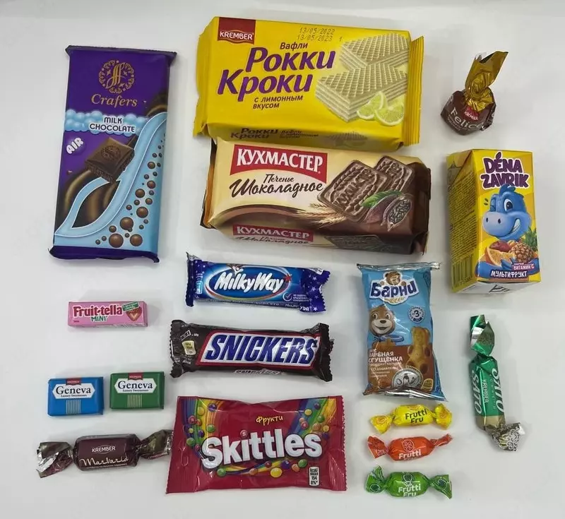 Подарочный сладкий комплект "SILVER 7"