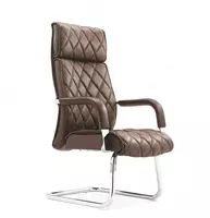 Кресло посетительское DIAMOND CV-F106BS коричневый - 3 079 700 сум