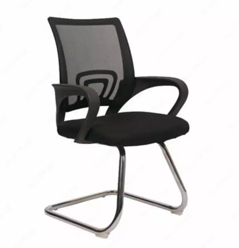 Кресло посетительское SOLO (8700D-1) черный - 629 900 сум