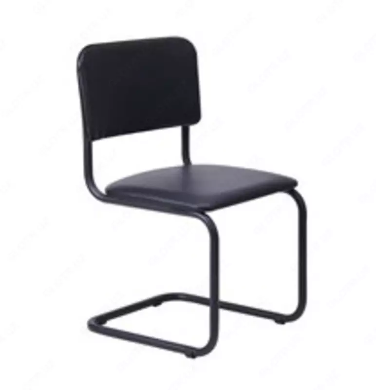 Кресло посетительское Сильвия BLACK кз черный