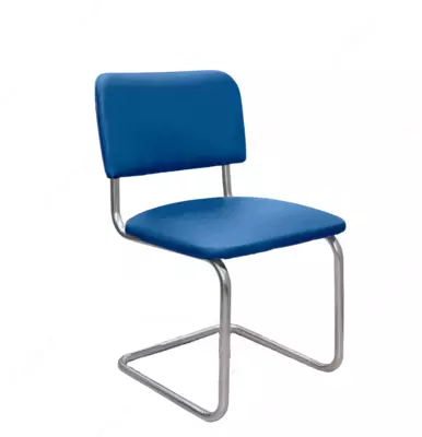 Кресло посетительское Сильвия CHROME кз синий - 269 000 сум / шт.