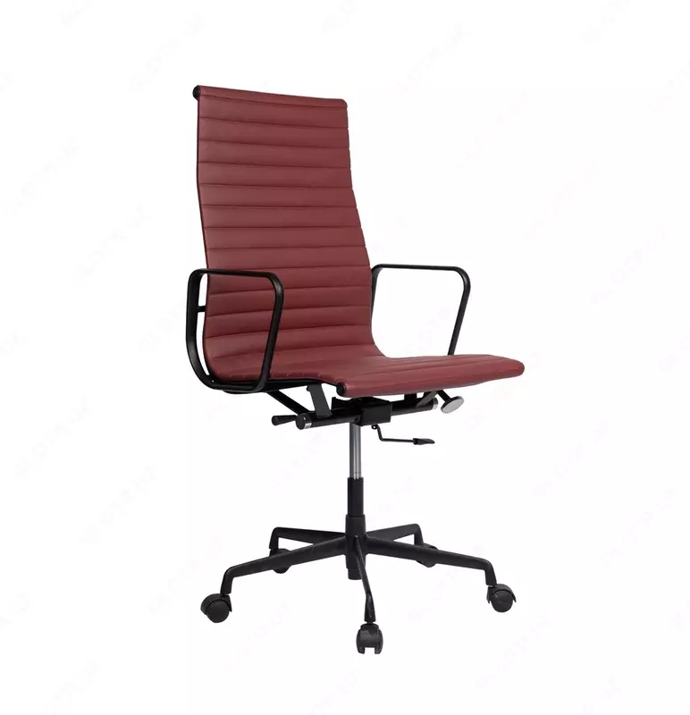 Кресло для персонала DELGADO LUXE HB темно красный