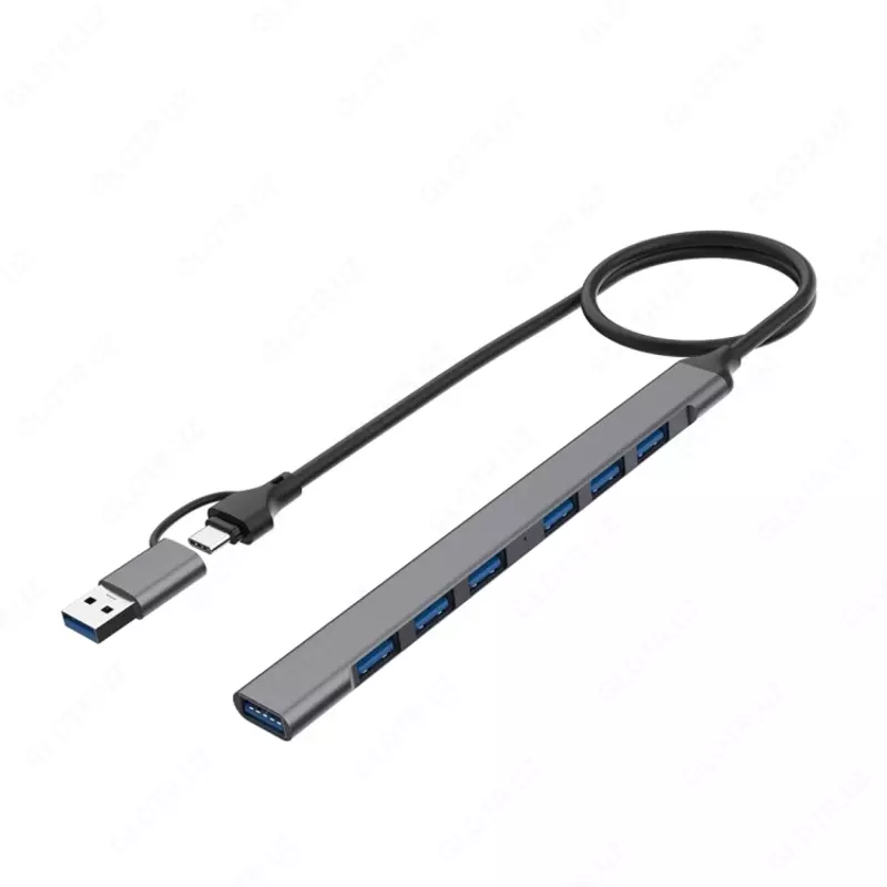 USB type C хаб 2 V 7 port перечисление и доставка есть - 128 000 сум