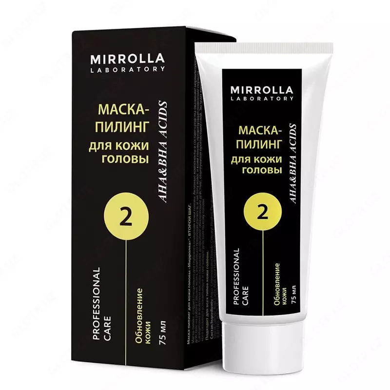 Маска-пилинг для кожи головы Мирролла  75 мл