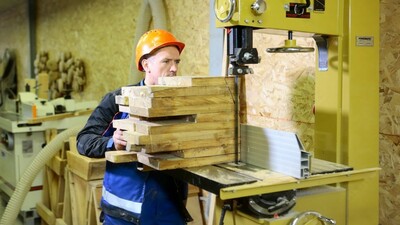 Ленточнопильный деревообрабатывающий станок JWBS-14DXPRO Оптом и розница