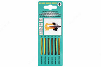  Пилки лобзиковые по дереву  набор из 4 типов  24шт - 