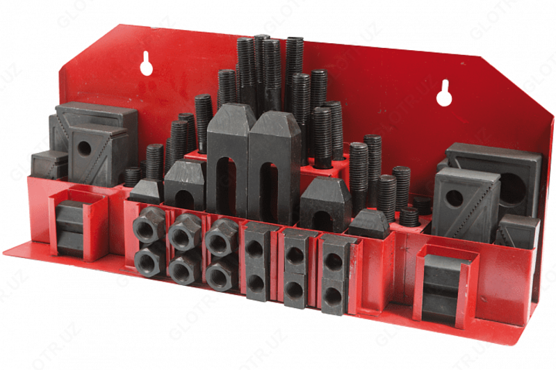 Комплект прихватов для 14-мм Т-образного паза (VERTEX-TAIWAN)