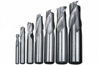  Набор концевых фрез из быстрорежущей стали 4  6  8  10  12  14  16 мм - 