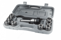  Цанговый патрон МК3/ER40 с набором из 8 цанг Ø 3-26 мм - 