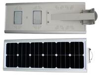 Bog'ning ko'cha maydonchasi uchun bitta chiroqli quyosh yoritgichi