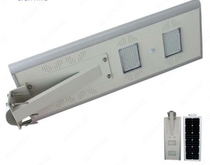  Bog'ning ko'cha maydonchasi uchun bitta chiroqli quyosh yoritgichi - 