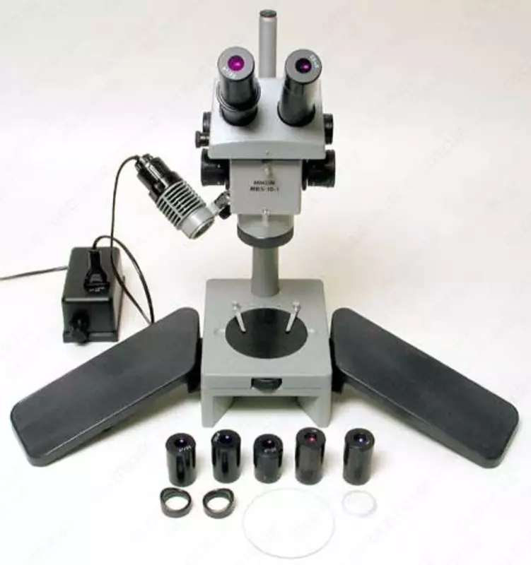  Микроскоп МБС-10 бинокулярный стереоскопический - 