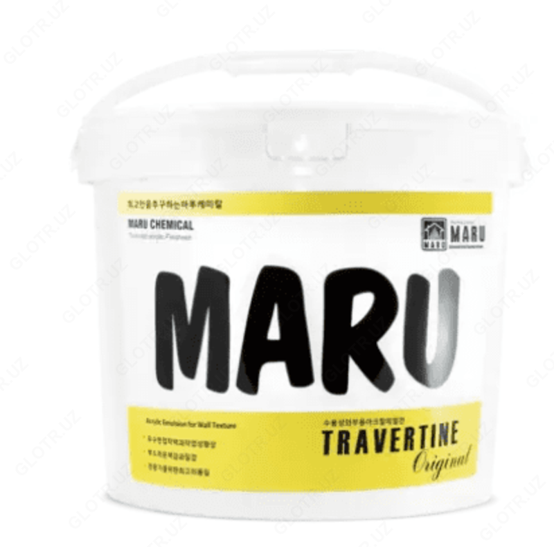 Dekorativ gips Maru Travertine Original Standart 25 kg Nur