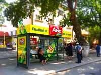  Оформление остановок  реклама на остановках  наружная реклама - 