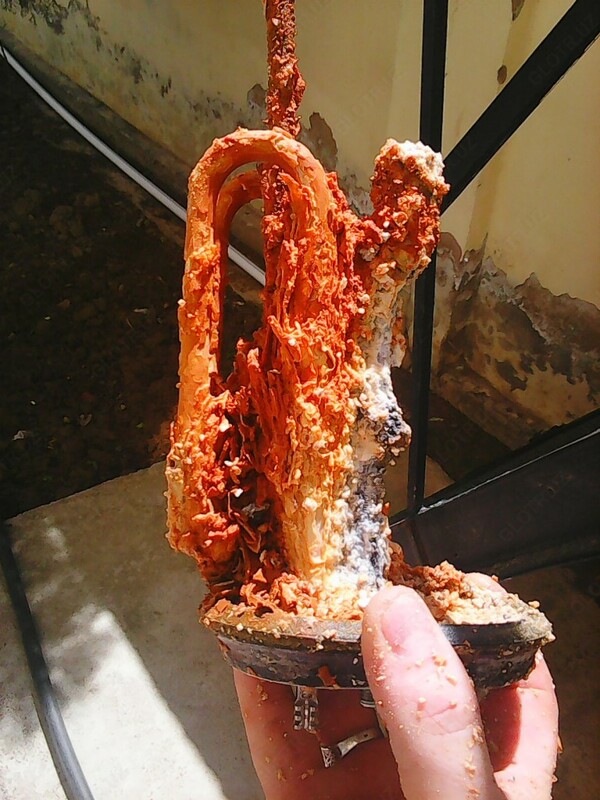 Профилактика - очистка от накипи, замена магниевого анода