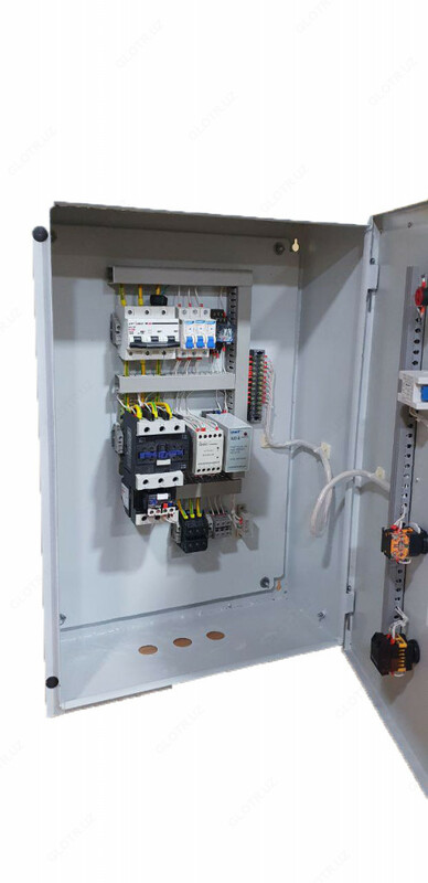 Шкаф управления и защиты насоса для скважин КАСКАД 63М от 3кВт до 90кВт