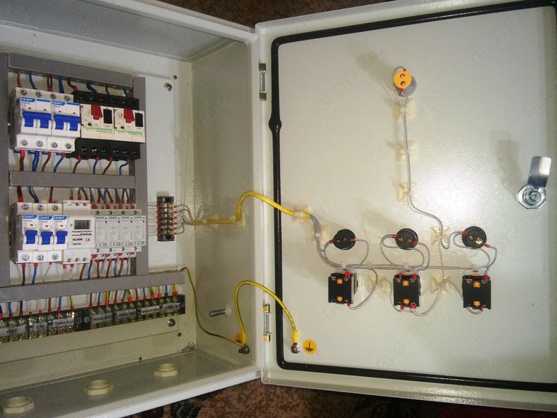 Щит управления насосами бассейна и освещения ЩУНбиО