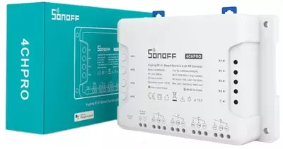 Sonoff 4ch pro r3 четырех канальное WIFI реле работает через приложение Ewelink и Tuya