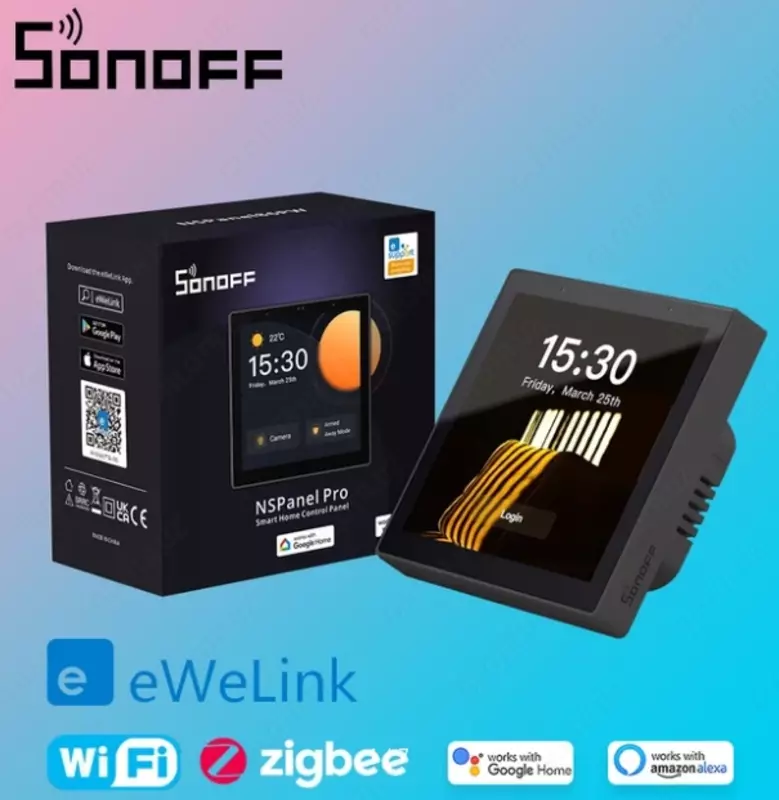 Панель управления для умного дома ( Алиса. eWelink)Sonoff NSP Panel Pro