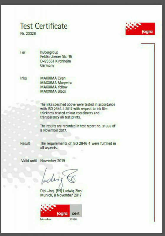 сертификат серия "Maxxima"   