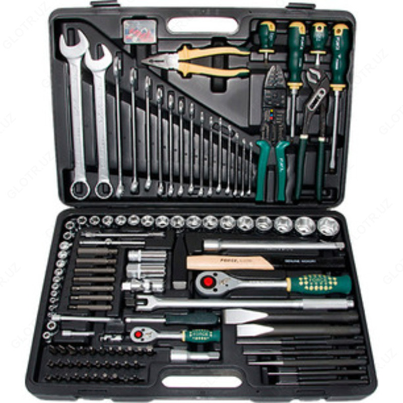 Набор инструментов Force 41391 набор головок и ключей 1/2' и 1/4'