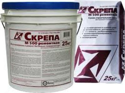 Скрепа (смесь сухая ремонтная) Россия