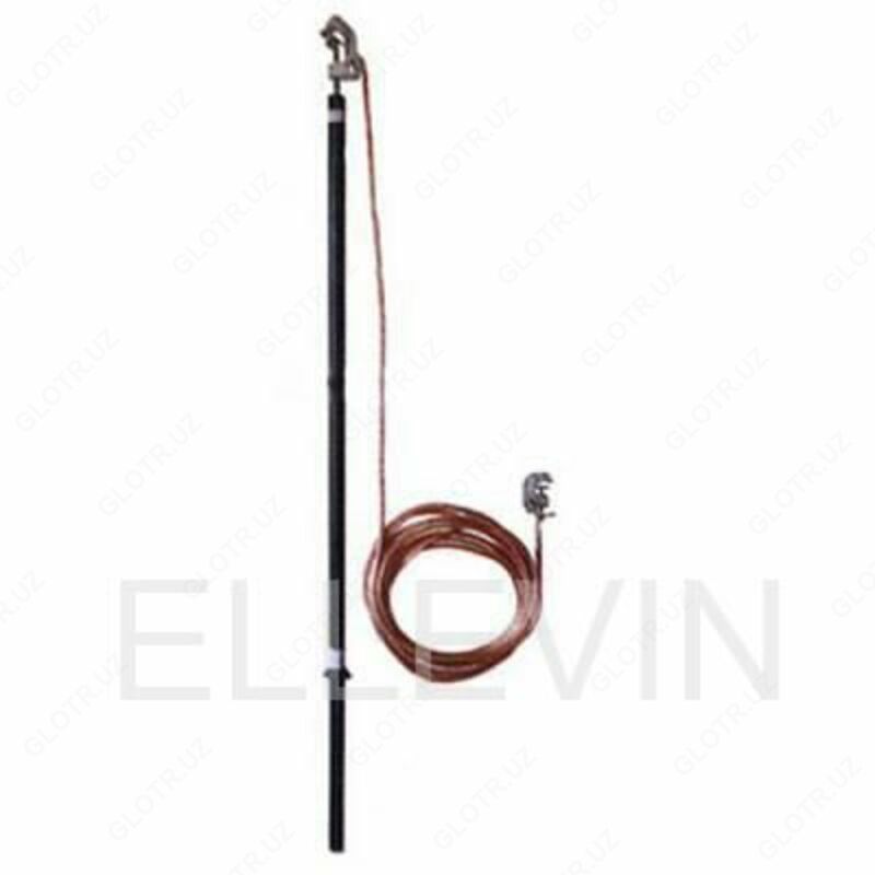 ko'chma topraklama ZPL-35M-1 - 1 0 dan 35 kV gacha bo'lgan havo liniyalari uchun