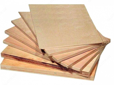 Фанера березовая водостойкая марки ФК (1525х1525 мм) ( россия) сорт 4/4 нш