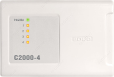 БЛОК ПРИЕМНО-КОНТРОЛЬНЫЙ ОХРАННО-ПОЖАРНЫЙ С2000-4