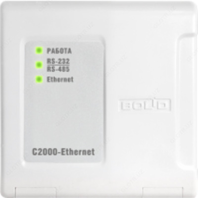 RS-485 / RS-232 Ethernet S2000-Ethernet tarmog'idagi interfaol konvertor