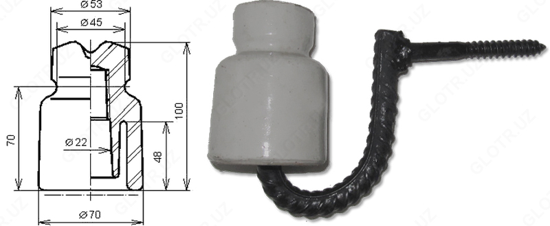 Изолятор ТФ-20 - от {0} сум