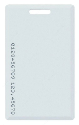 Карта TK4100 Clamshell White EМ-marine толстая 1