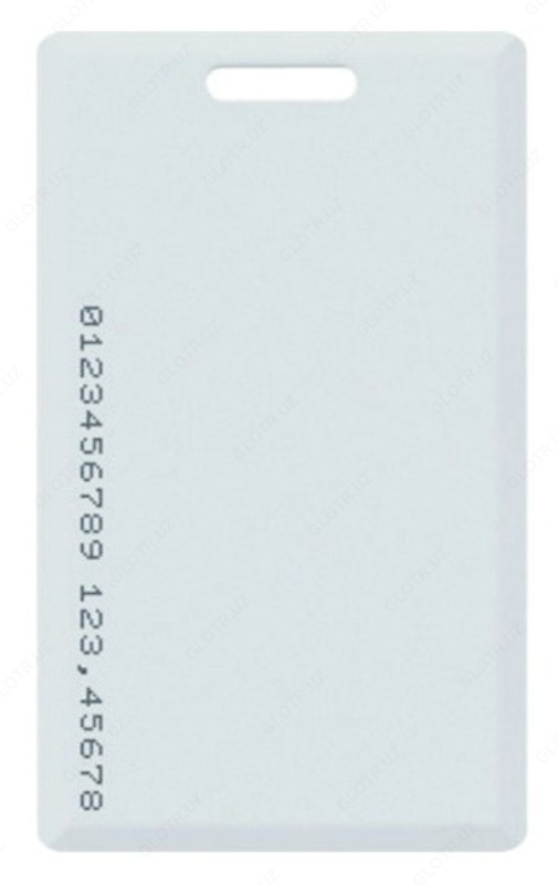 TK4100 karta Clamshell White EM-dengiz qalinligi 1,6 mm