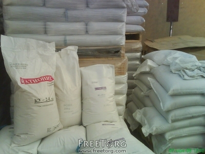 Катионит КУ-2-8 Na+ высший сорт - 39 600 сум от 10 кг.