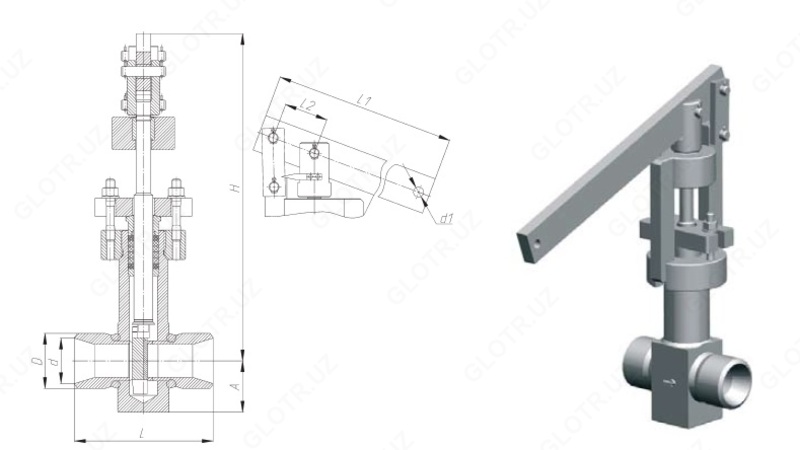 от {0} сум Клапан регулирующий (дроссельный) 811-50-Рв Ду50 Ру137 Т560 °С