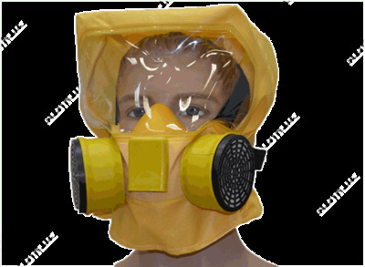 Шанс-Е (полумаска) Универсальный фильтрующий малогабаритный самоспасатель (УФМС)