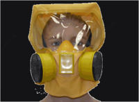 Шанс-Е (полумаска) Универсальный фильтрующий малогабаритный самоспасатель (УФМС) Только оптом