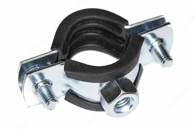 5 500 сум от 10 шт. Хомут трубный 2*(60-64 мм) м 8