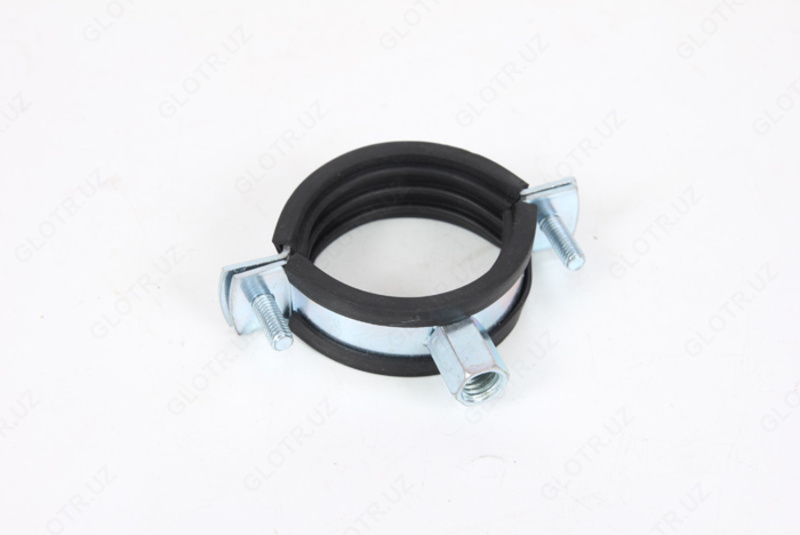 Хомут металлический с гайкой 3 (89-91